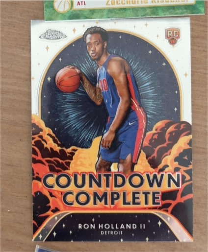 2024-25 Topps Chrome #CC-14 Ron Holland II Countdown Complete — front