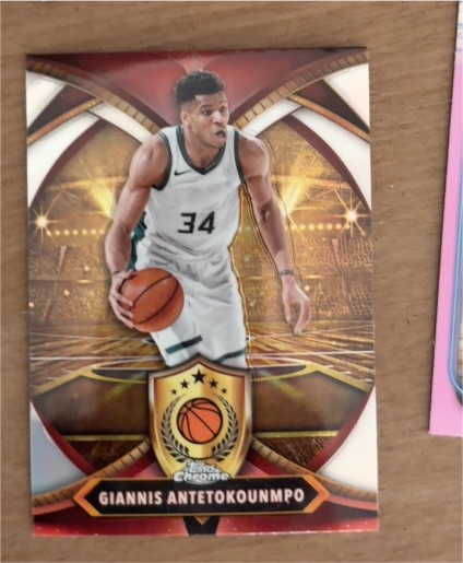 2024-25 Topps Chrome #BOD-12 Giannis Antetokounmpo Ball of Duty — front