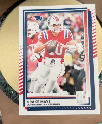 2025 Panini Donruss #58 Drake Maye — front