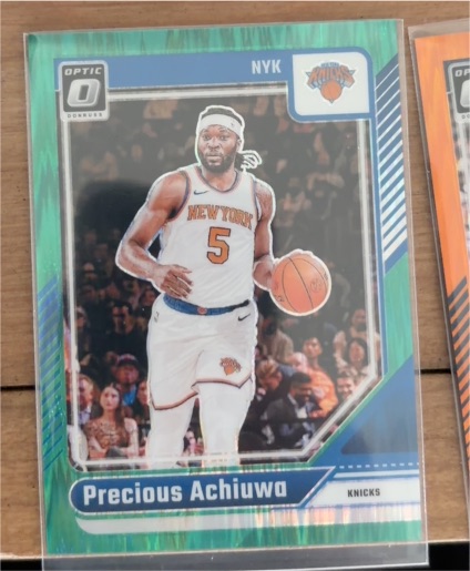 2024-25 Panini Donruss Optic #201 Precious Achiuwa — front