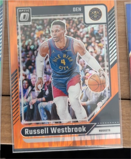 2024-25 Donruss Optic #15 Russell Westbrook — front