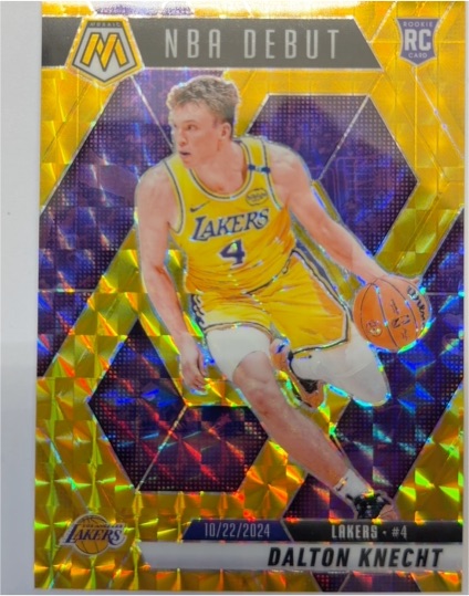 2024-25 Panini Mosaic NBA Debut #264 Dalton Knecht — front