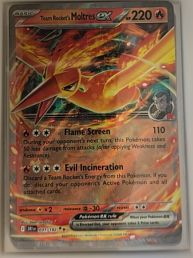 2023 Pokémon SV10: Destined Rivals #031 Team Rocket's Moltres ex — front
