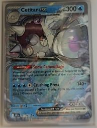 2025 Pokémon TCG #65 Cetitan EX — front