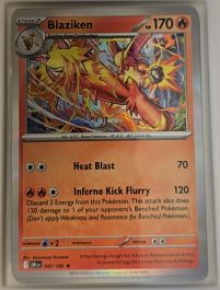 2025 Pokemon SV10: Destined Rivals #042 Blaziken — front