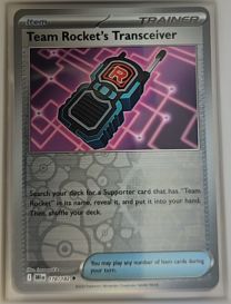 2025 Pokémon SV10: Destined Rivals #178 Team Rocket's Transceiver — front