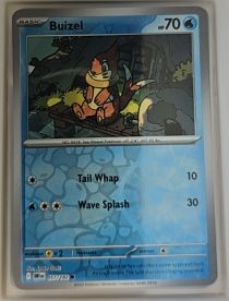 2025 Pokémon TCG Destined Rivals #057 Buizel — front