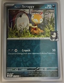 2025 Pokémon Scarlet & Violet Destined Rivals #132 Marnie's Scraggy — front