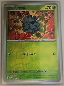 2025 Pokémon SV10: Destined Rivals #004 Pineco — front