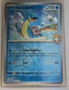 2025 Scarlet & Violet Destined Rivals #50 Misty's Lapras — front