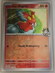 2025 Pokémon SV10: Destined Rivals #035 Ethan's Slugma — front