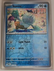 2025 Pokémon SV10: Destined Rivals #59 Snover — front