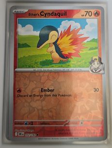 2025 Pokémon SV10: Destined Rivals #032 Ethan's Cyndaquil — front