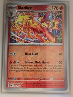 2023 Pokemon TCG SV10: Destined Rivals #042 Blaziken — front