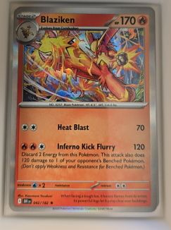 2025 Pokémon SV10: Destined Rivals #042 Blaziken — front