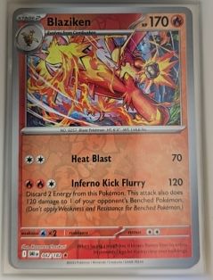 2025 Pokémon SV10: Destined Rivals #42 Blaziken — front