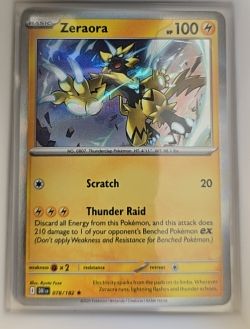 2025 Pokémon SV10: Destined Rivals #078 Zeraora — front