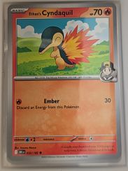 2025 Pokémon SV10: Destined Rivals #032 Ethan's Cyndaquil — front