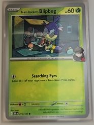 2025 Pokémon SV10: Destined Rivals #015 Team Rocket's Blipbug — front