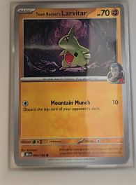 2025 Scarlet & Violet Series - Destined Rivals Team Rocket's Larvitar #94 — front