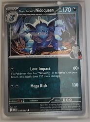 2025 Pokémon SV10: Destined Rivals #116 Team Rocket's Nidoqueen — front