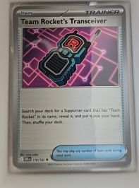 2025 Pokémon SV10 #178 Team Rocket's Transceiver — front