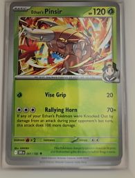 2023 Pokémon SV10 #001 Ethan's Pinsir — front