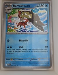 2025 Pokémon SV10: Destined Rivals #063 Barraskewda — front