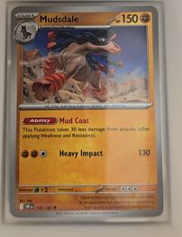 2025 Pokémon SV10: Destined Rivals #108 Mudsdale — front