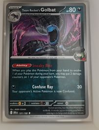 2025 Pokémon SV10: Destined Rivals #121 Team Rocket's Golbat — front