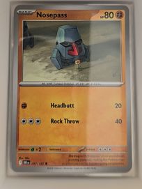2025 Pokémon TCG Destined Rivals #097 Nosepass — front