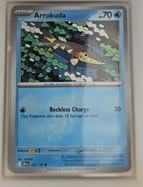 2025 Pokemon Scarlet & Violet Destined Rivals #62 Arrokuda — front
