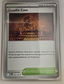 2025 Pokémon TCG #166 Granite Cave — front