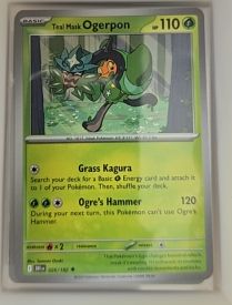 2025 Pokémon TCG Scarlet & Violet Destined Rivals #26 Teal Mask Ogerpon — front