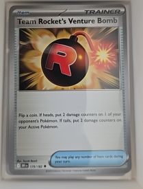 2023 Pokémon Scarlet & Violet Destined Rivals #179 Team Rocket's Venture Bomb — front