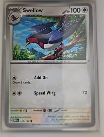 2025 Pokemon TCG SV10: Destined Rivals #157 Swellow — front