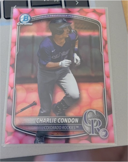 2025 Bowman Chrome #BCP-248 Charlie Condon — front