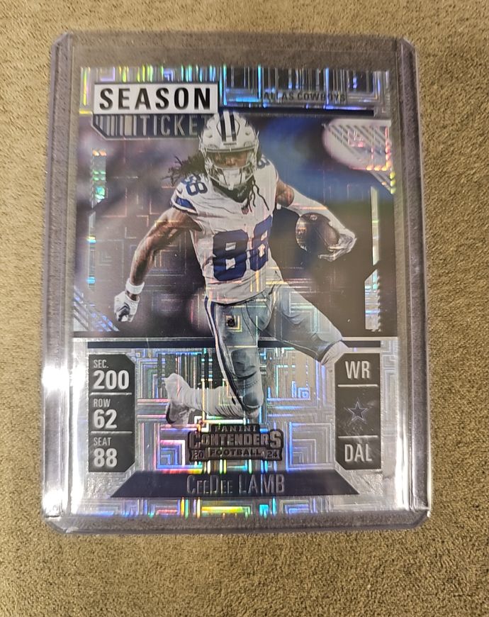 2024 Panini Contenders Season Ticket #26 CeeDee Lamb — front