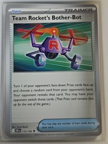 2025 Pokémon SV10: Destined Rivals #172 Team Rocket's Bother-Bot — front