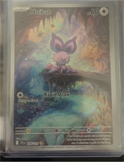 2025 Pokémon #169 Noibat — front