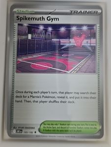 2025 Pokémon SV10: Destined Rivals #169 Spikemuth Gym — front
