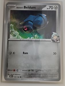 2025 Pokemon Scarlet & Violet SV10: Destined Rivals #143 Steven's Beldum — front