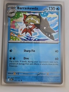 2025 Pokémon SV10: Destined Rivals #63 Barraskewda — front