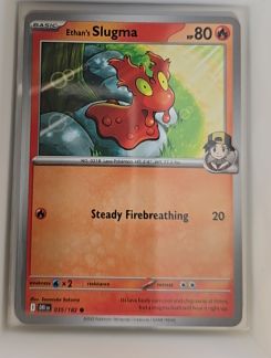 2023 Pokemon SV10: Destined Rivals #035 Ethan's Slugma — front