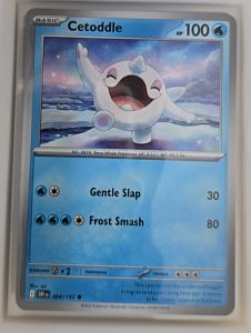 2025 Pokémon SV10: Destined Rivals #064 Cetoddle — front