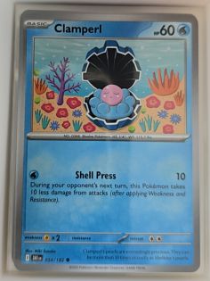 2025 Pokémon SV10: Destined Rivals #54 Clamperl — front
