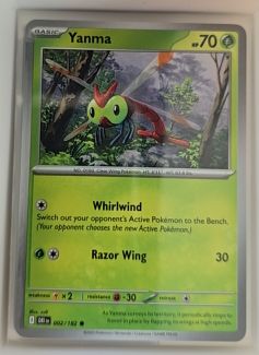 2025 Pokemon SV10: Destined Rivals #2 Yanma — front