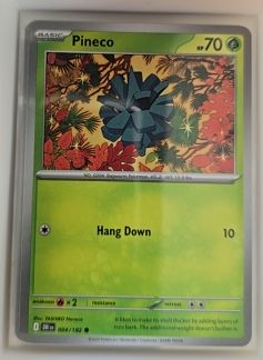 2025 Pokémon SV10: Destined Rivals #004 Pineco — front