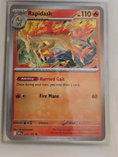 2025 Pokémon SV10: Destined Rivals #030 Rapidash — front