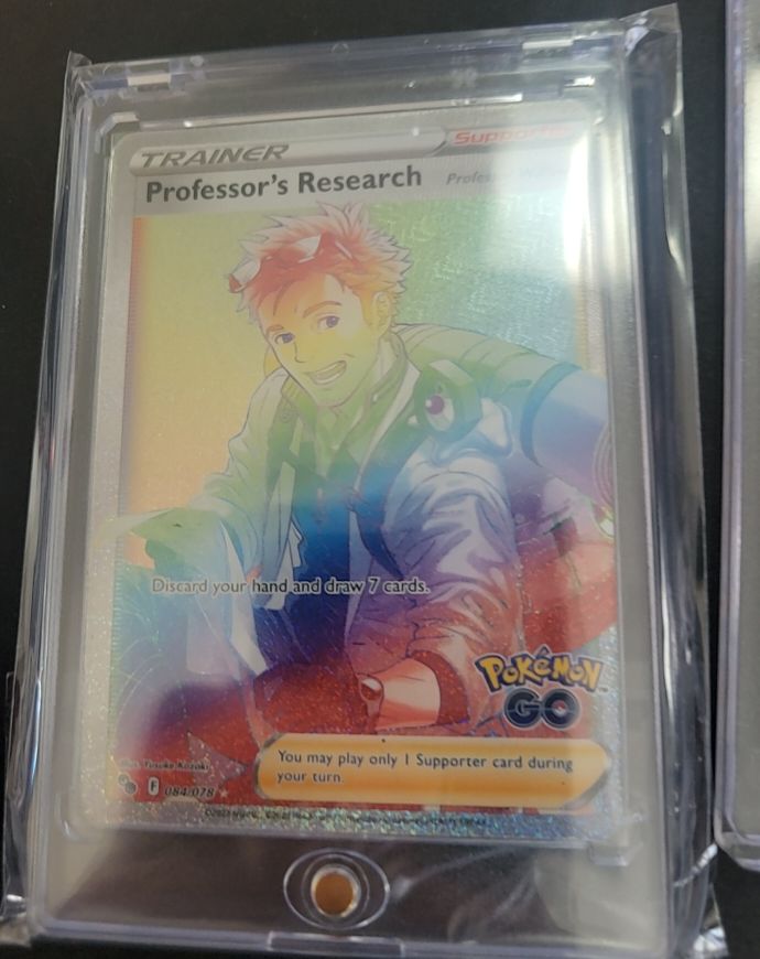 2022 Pokémon TCG #084 Professor's Research — front